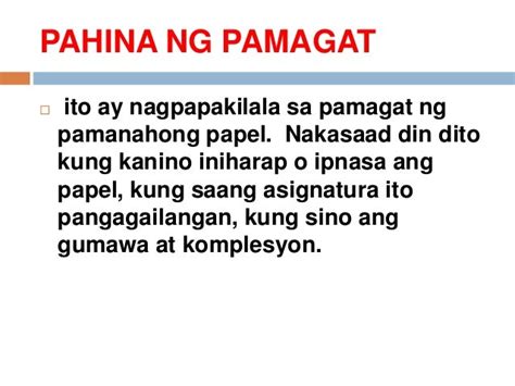 Pamagat Meaning .